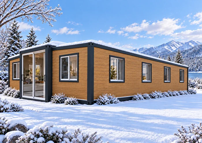 40FT double-wing expandable modular house reference
