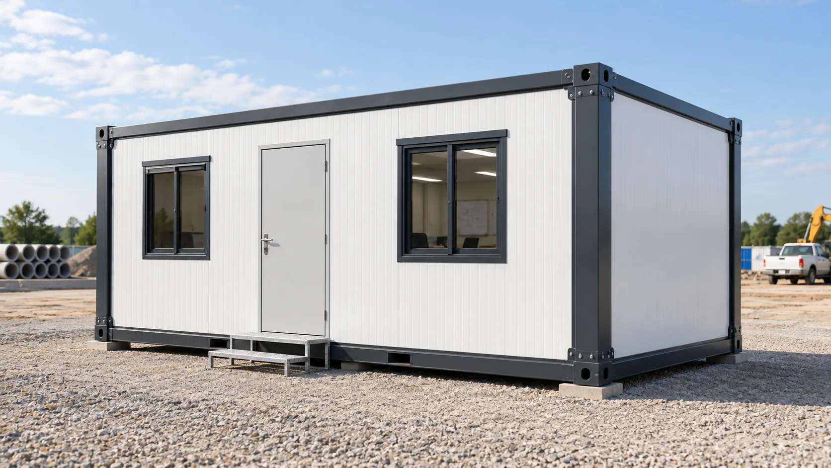 Quick-Assembly Container Houses project reference