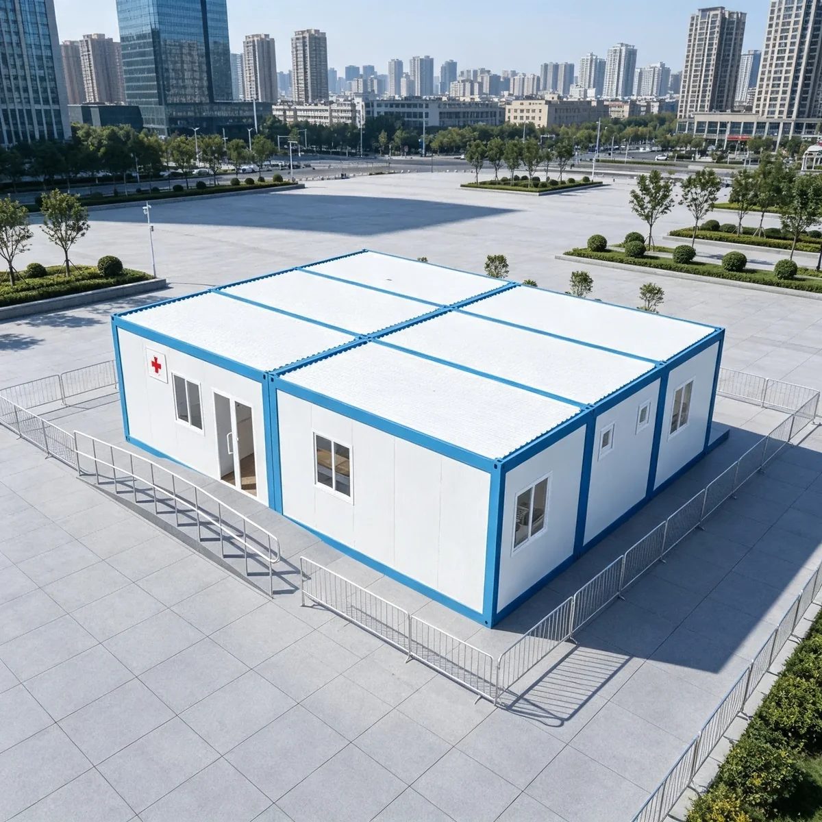 Quick-assembly modular building reference