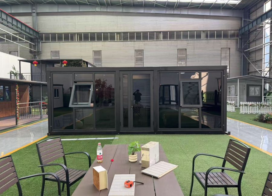 Panoramic Glass Modular Office Cabin