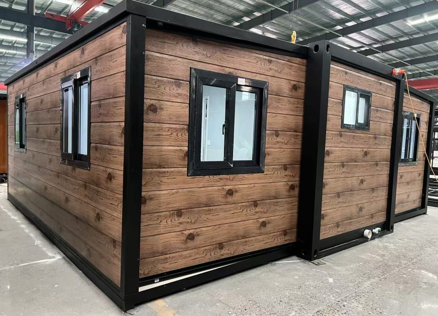 Wood-Look Portable Modular Cabin