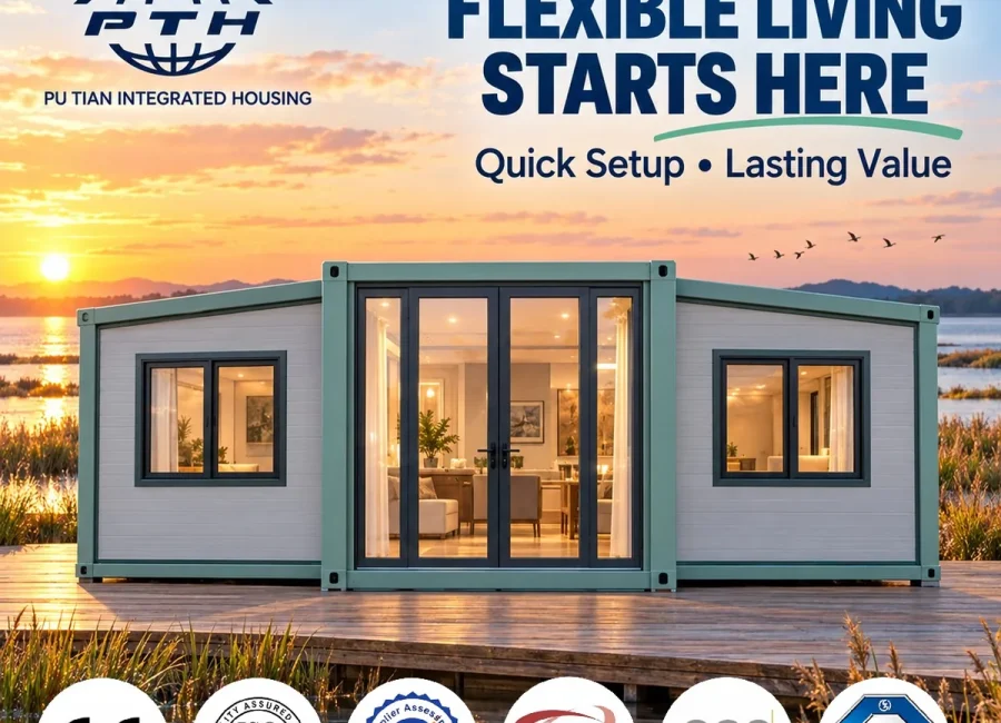 20FT Double-Wing Expandable Camping House