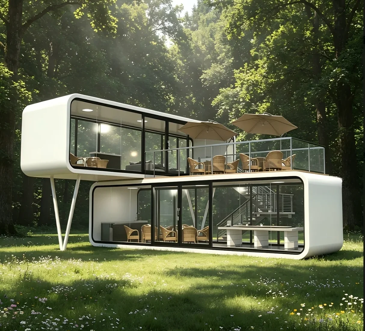 40FT Space Capsule Modular Guest House