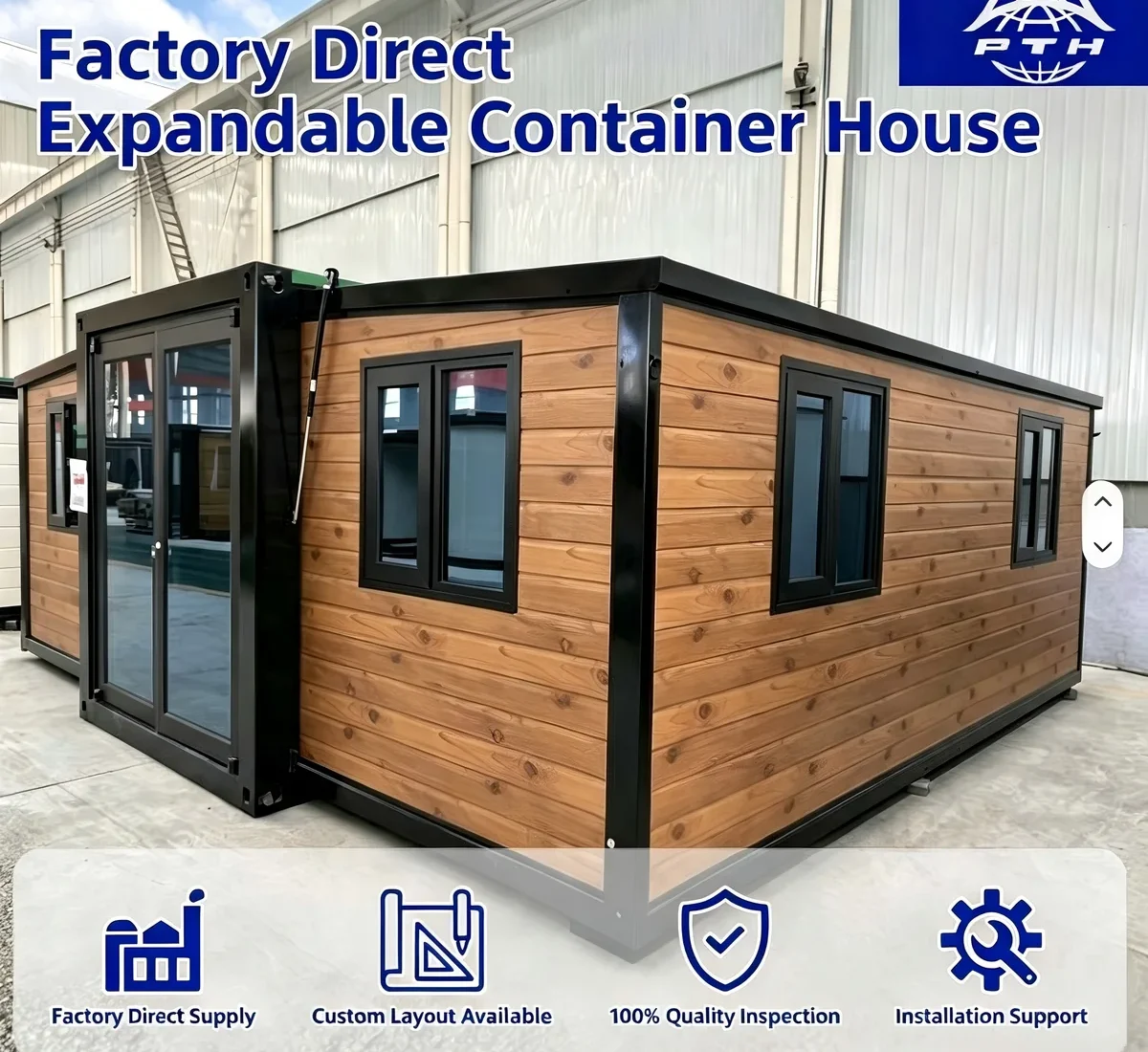 10–40FT Folding Modular House