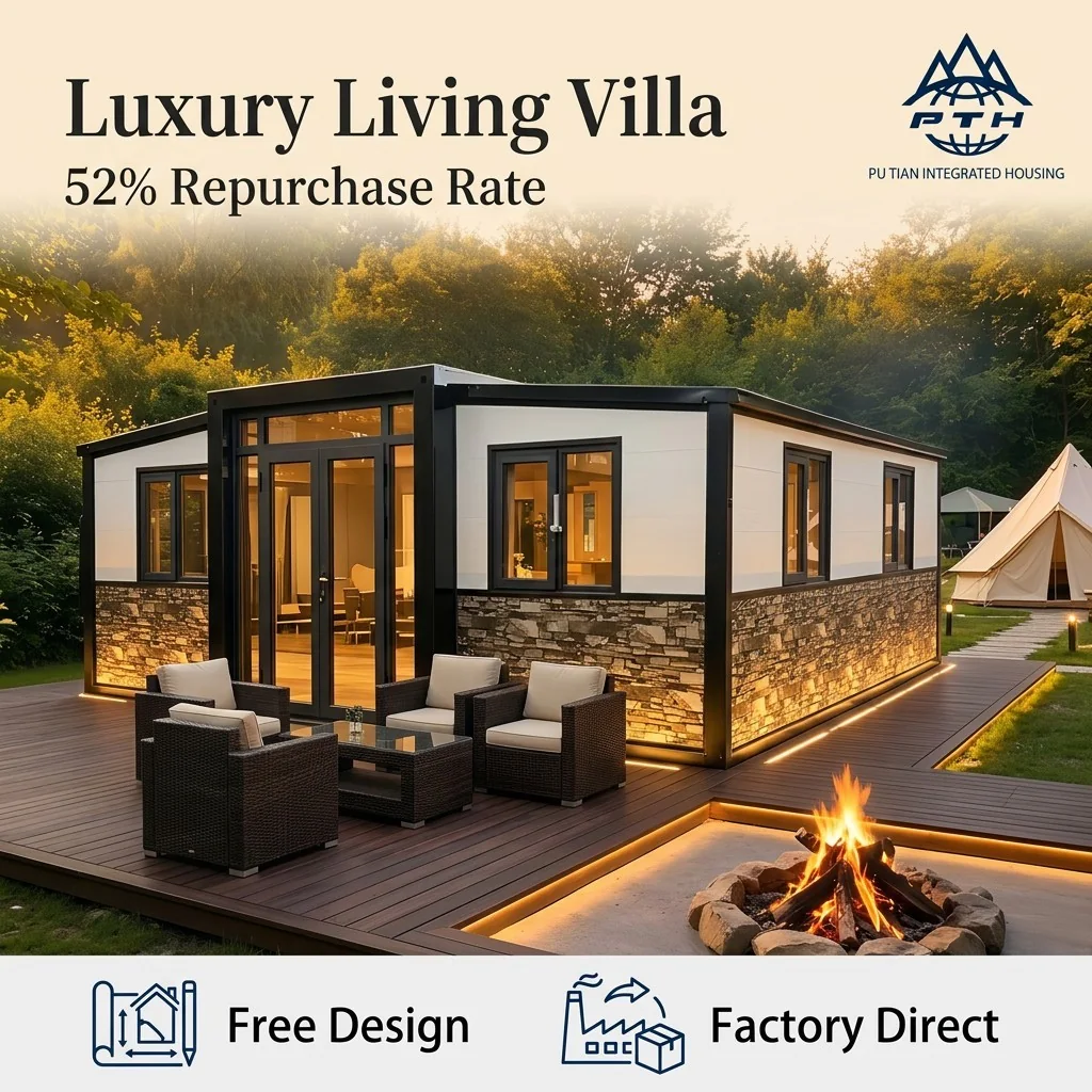 20FT–40FT Expandable Modular Villa