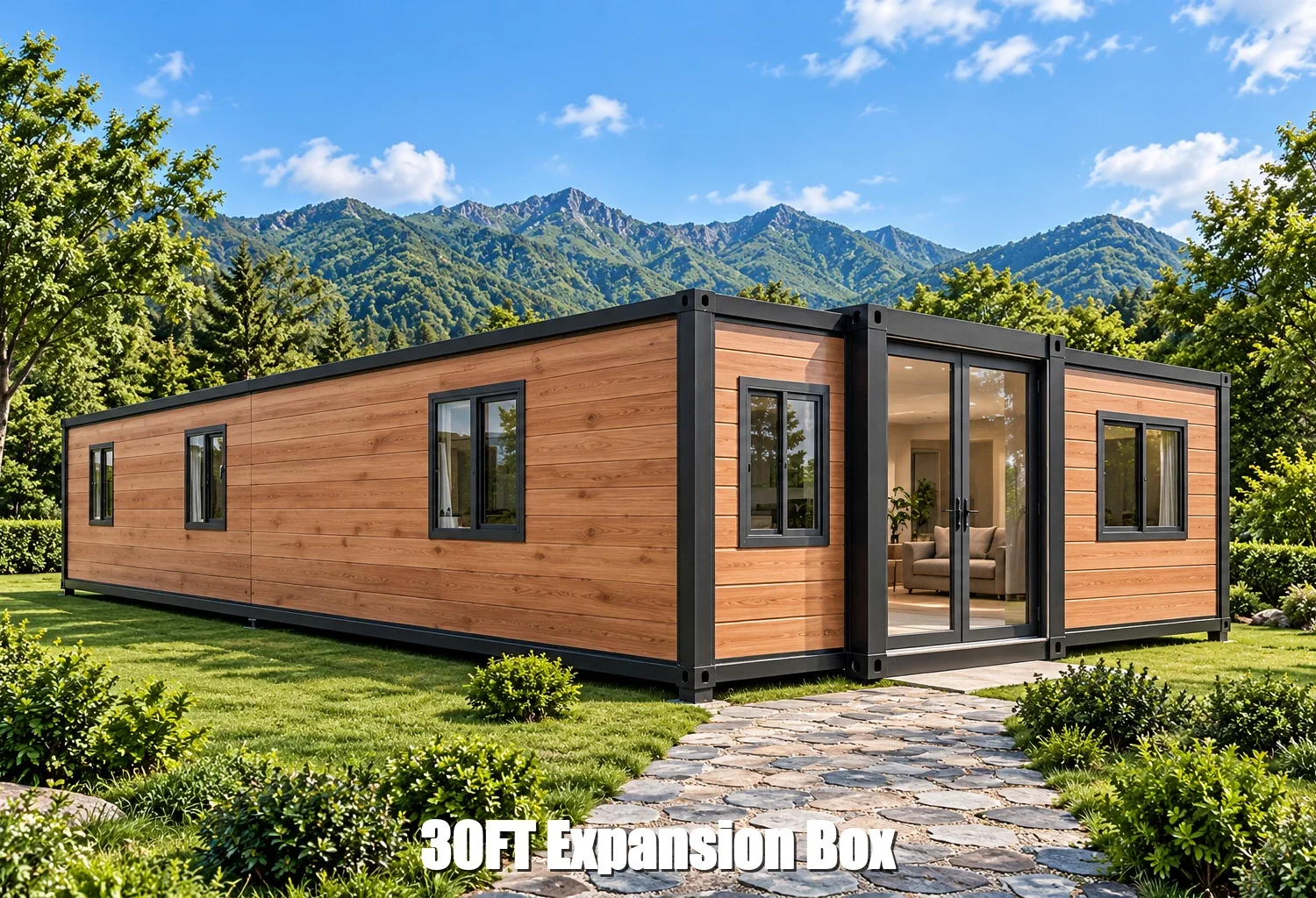 30FT Double-Wing Expandable House