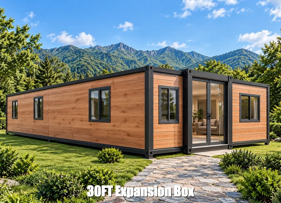 30FT Double-Wing Expandable House